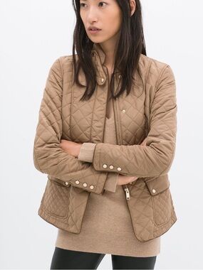 Zara Woman Quilted Jacket